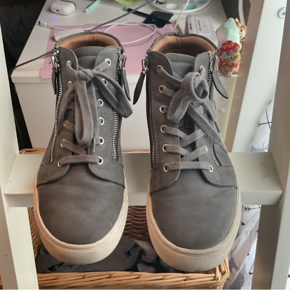 Grey High Tops - Picture 3 of 4